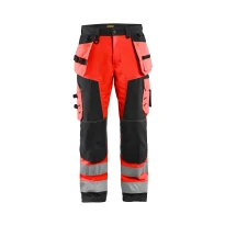 Arbeitshose Multi-Pocket Softshell hohe Sichtbarkeit Blaklader Hig Vis Craftsman 156725173389C50