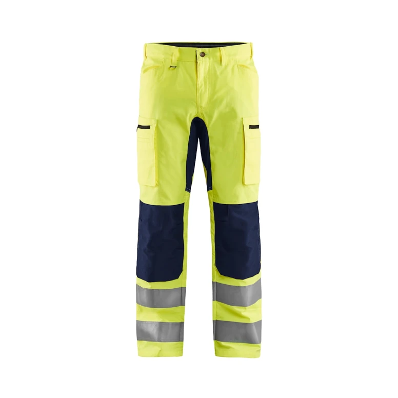 Arbeitshose Blaklader High VIS Stretch Mehrtaschen 158518113389C50