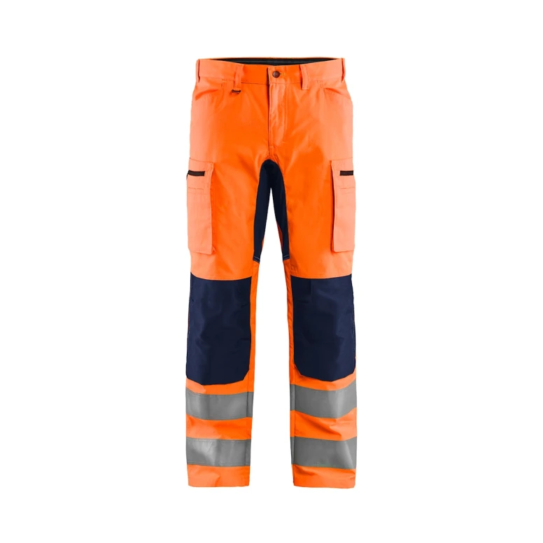 Arbeitshose Blaklader High VIS Stretch Mehrtaschen 158518113389C50