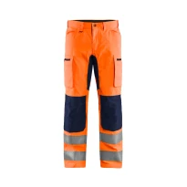 Arbeitshose Blaklader High VIS Stretch Mehrtaschen 158518113389C50