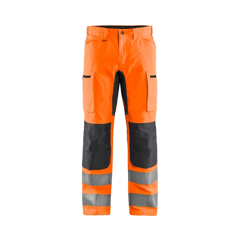 Arbeitshose Blaklader High VIS Stretch Mehrtaschen 158518113389C50