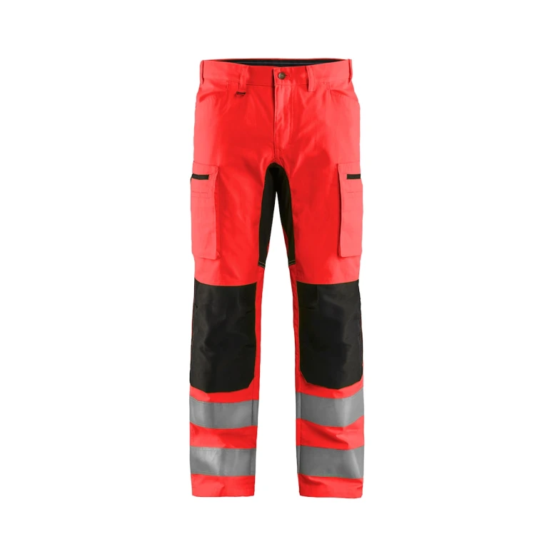 Arbeitshose Blaklader High VIS Stretch Mehrtaschen 158518113389C50