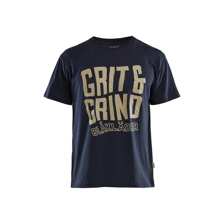 T-Shirt Kurzarm Arbeit 100 % Baumwolle Blaklader Grit and Grind 942110428600L