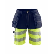 Arbeitsshorts Blaklader High VIS Stretch mit mehreren Taschen 159618118933C50