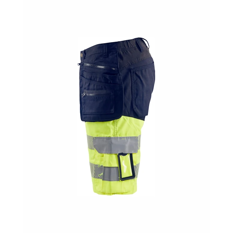 Arbeitsshorts Blaklader High VIS Stretch mit mehreren Taschen 159618118933C50