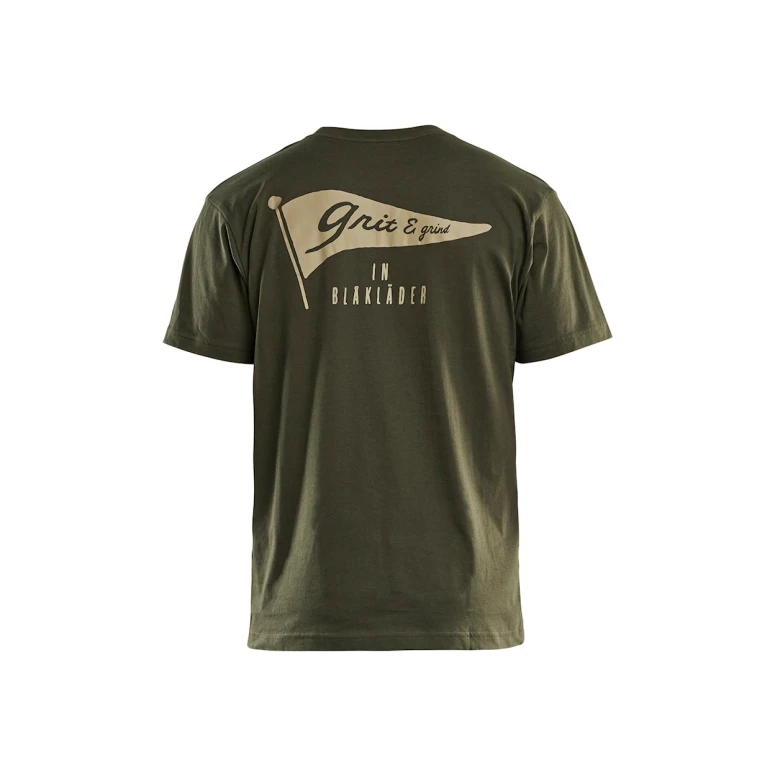 T-Shirt Kurzarm aus 100 % Baumwolle Blaklader Grit Flag 942010428600L