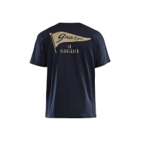 T-Shirt Kurzarm aus 100 % Baumwolle Blaklader Grit Flag 942010428600L