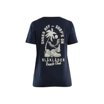 T-shirt kurzarm Arbeits 100% Baumwolle Blaklader Beach Club Lady 941710421000L