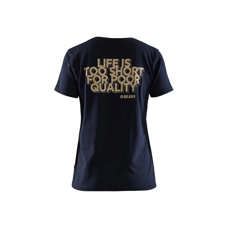 Arbeits-T-Shirt mit kurzen Ärmeln aus 100% Baumwolle Blaklader Limited Edition Lady 941210428600L