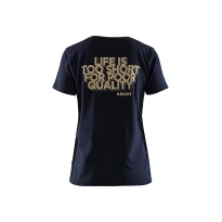 Arbeits-T-Shirt mit kurzen Ärmeln aus 100% Baumwolle Blaklader Limited Edition Lady 941210428600L