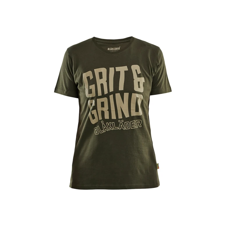 Arbeits-T-Shirt mit kurzen Ärmeln 100% Baumwolle Blaklader Grit and Grind Lady 940910424209L