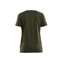 Arbeits-T-Shirt mit kurzen Ärmeln 100% Baumwolle Blaklader Grit and Grind Lady 940910424209L