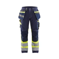Arbeitshose mit hoher Sichtbarkeit mehrere Taschen Stretch Blaklader High VIS 179413708833C50
