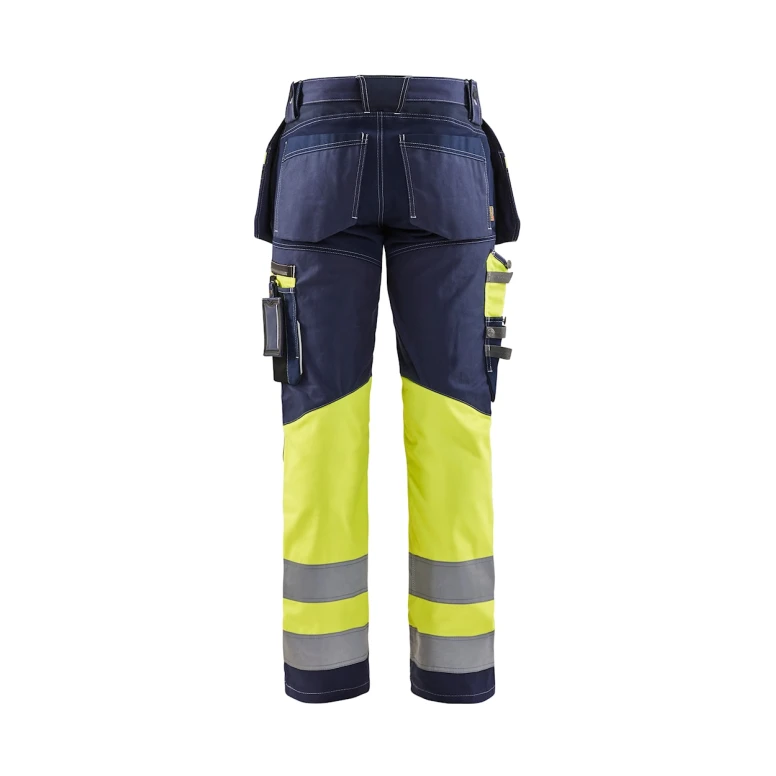Arbeitshose mit hoher Sichtbarkeit mehrere Taschen Stretch Blaklader High VIS 179413708833C50