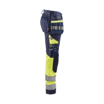 Arbeitshose mit hoher Sichtbarkeit mehrere Taschen Stretch Blaklader High VIS 179413708833C50