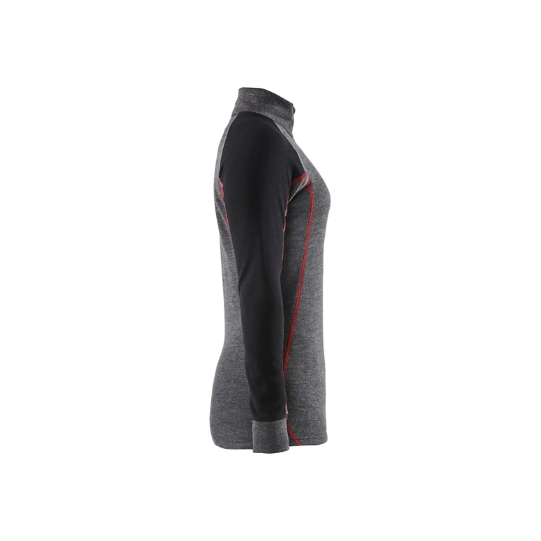 Thermo-Arbeits-Shirt mit langen Ärmeln und Reißverschluss Blaklader X Warm Lady 729917369699L