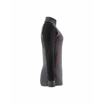 Thermo-Arbeits-Shirt mit langen Ärmeln und Reißverschluss Blaklader X Warm Lady 729917369699L