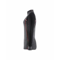 Thermo-Arbeits-Shirt mit langen Ärmeln und Reißverschluss Blaklader X Warm Lady 729917369699L