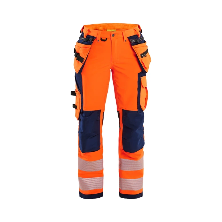 Arbeitshose Hohe Sichtbarkeit Stretch Mehrfach-Taschen Blaklader 4-Wege Lady 719716423389C42