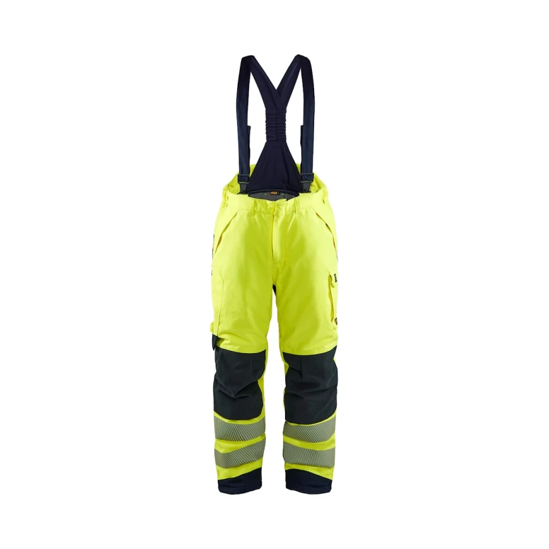 Schutzlatzhose mit hoher Sichtbarkeit wasserdicht und multitaschen flammhemmend von Blaklader 181715343389M