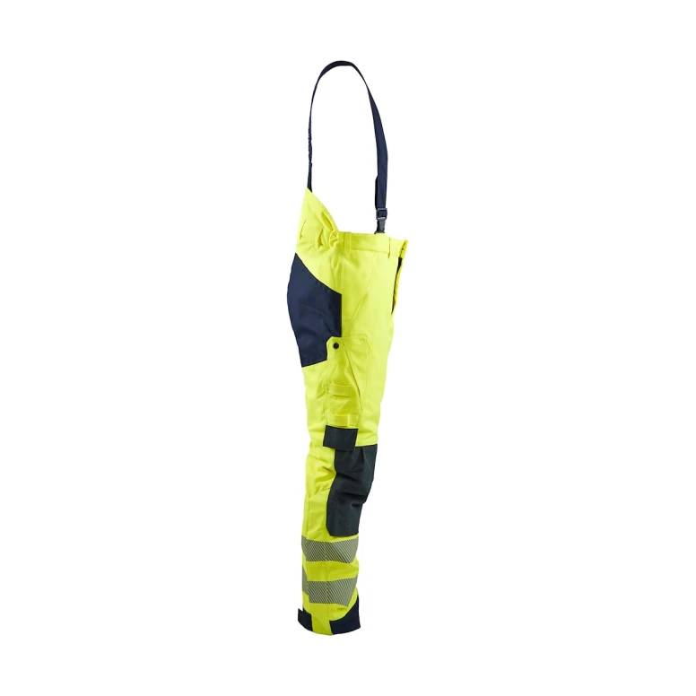 Schutzlatzhose mit hoher Sichtbarkeit wasserdicht und multitaschen flammhemmend von Blaklader 181715343389M