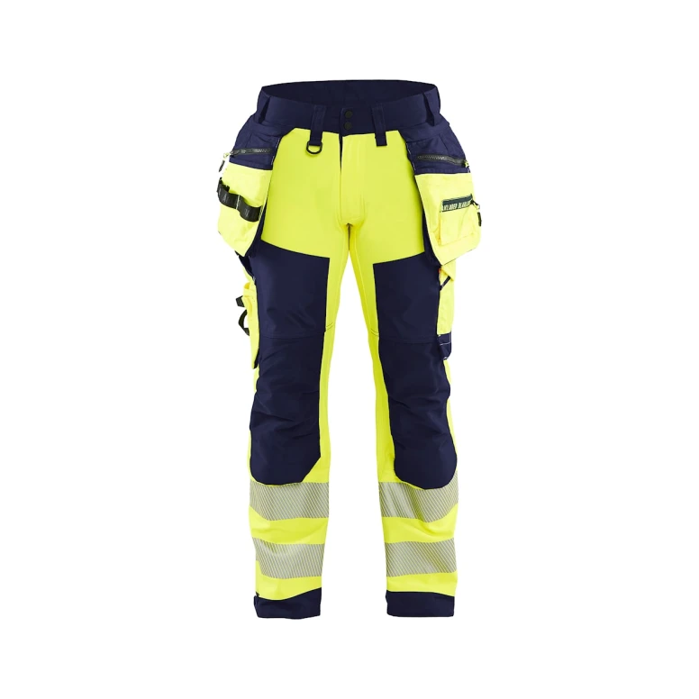 Arbeitsstretchhose mit hoher Sichtbarkeit, wasserdicht, mit mehreren Taschen Blaklader Softshell 182025133389C50