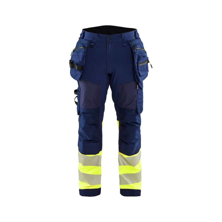 Arbeitsstretchhose mit hoher Sichtbarkeit, wasserdicht, mit mehreren Taschen Blaklader Softshell 182125138933C50
