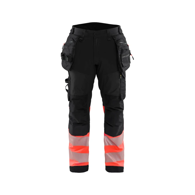 Arbeitsstretchhose mit hoher Sichtbarkeit, wasserdicht, mit mehreren Taschen Blaklader Softshell 182125138933C50