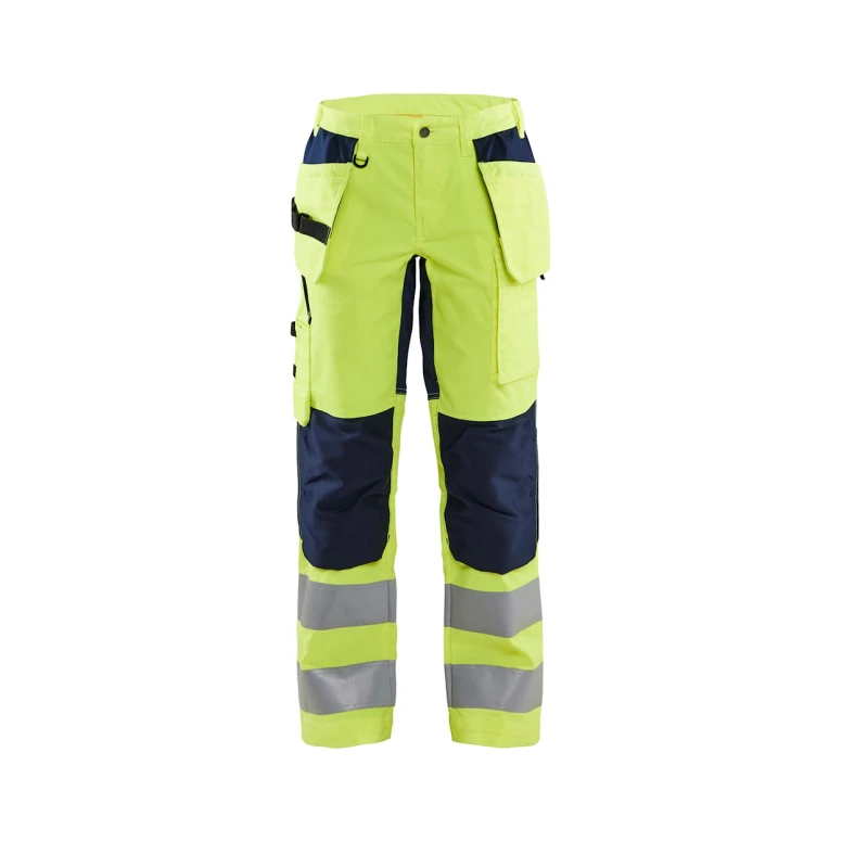 Arbeitshose Hohe Sichtbarkeit Stretch Multitaschen Blaklader Lady 716318113389C42