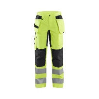 Arbeitshose Hohe Sichtbarkeit Stretch Multitaschen Blaklader Lady 716318113389C42