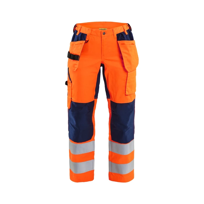 Arbeitshose Hohe Sichtbarkeit Stretch Multitaschen Blaklader Lady 716318113389C42