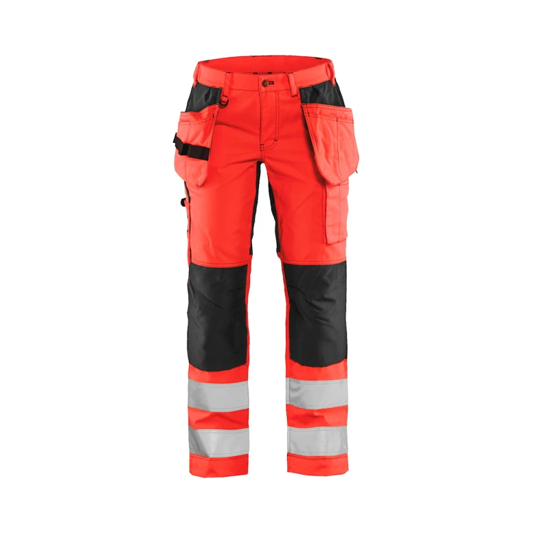 Arbeitshose Hohe Sichtbarkeit Stretch Multitaschen Blaklader Lady 716318113389C42