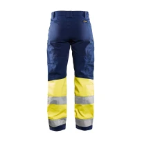 Arbeitshose Hohe Sichtbarkeit Stretch Multitaschen Blaklader Lady 716118118933C42