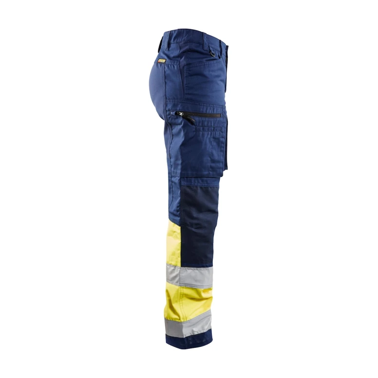 Arbeitshose Hohe Sichtbarkeit Stretch Multitaschen Blaklader Lady 716118118933C42