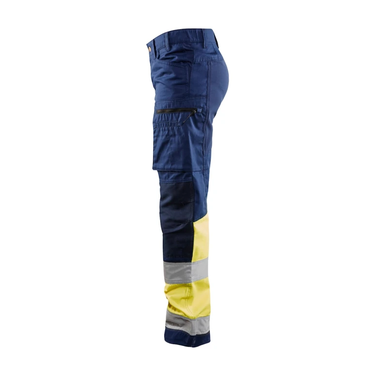 Arbeitshose Hohe Sichtbarkeit Stretch Multitaschen Blaklader Lady 716118118933C42