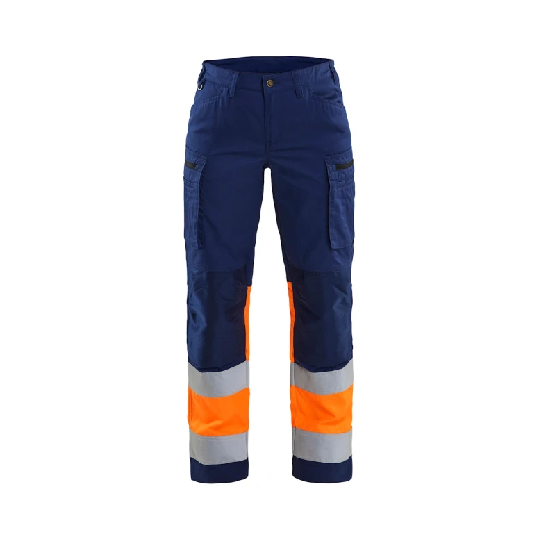 Arbeitshose Hohe Sichtbarkeit Stretch Multitaschen Blaklader Lady 716118118933C42