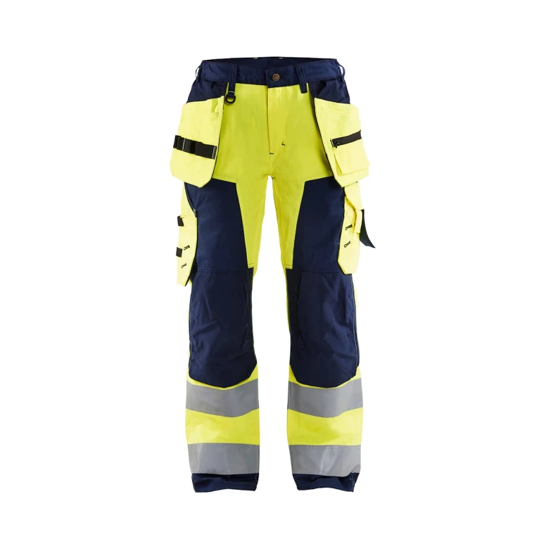 Arbeitsbundhose mit Hoher Sichtbarkeit und Mehreren Taschen Blaklader Lady 715618113389C42