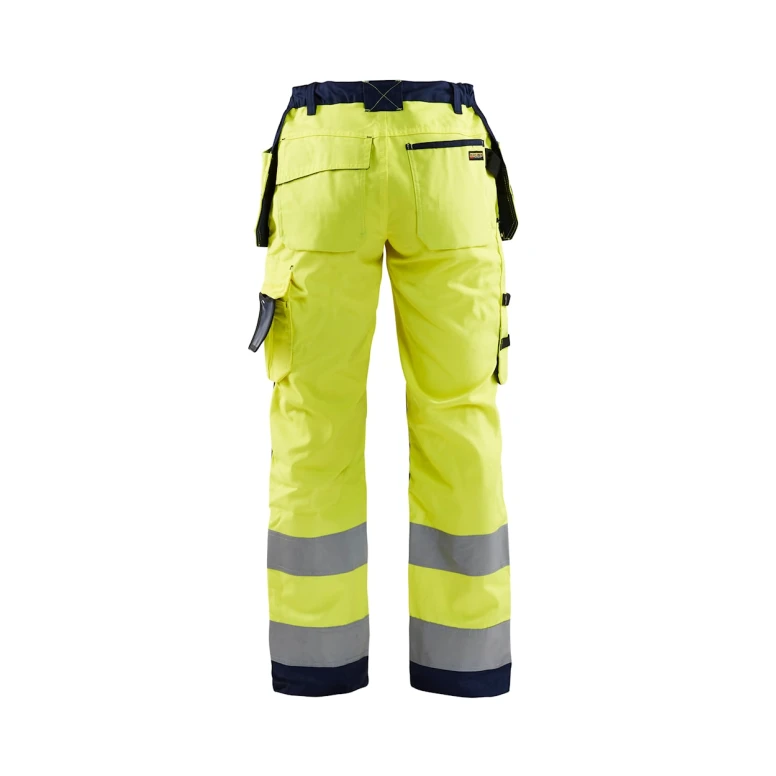 Arbeitsbundhose mit Hoher Sichtbarkeit und Mehreren Taschen Blaklader Lady 715618113389C42