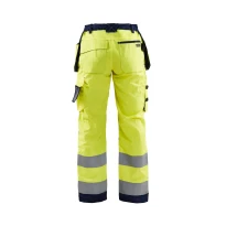 Arbeitsbundhose mit Hoher Sichtbarkeit und Mehreren Taschen Blaklader Lady 715618113389C42