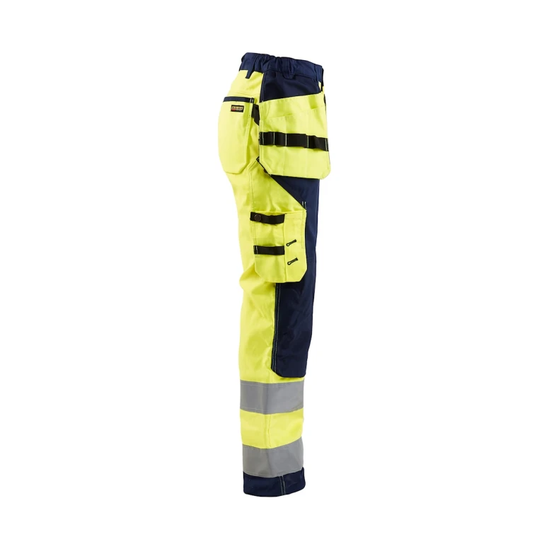 Arbeitsbundhose mit Hoher Sichtbarkeit und Mehreren Taschen Blaklader Lady 715618113389C42