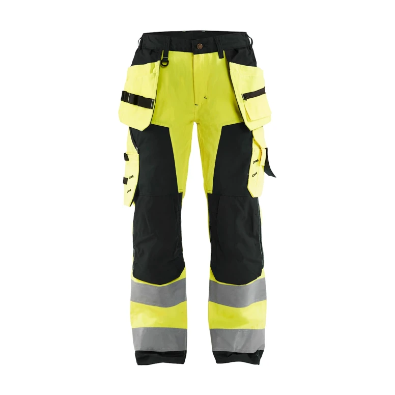 Arbeitsbundhose mit Hoher Sichtbarkeit und Mehreren Taschen Blaklader Lady 715618113389C42