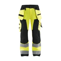 Arbeitsbundhose mit Hoher Sichtbarkeit und Mehreren Taschen Blaklader Lady 715618113389C42