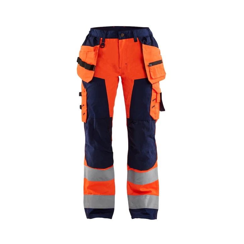 Arbeitsbundhose mit Hoher Sichtbarkeit und Mehreren Taschen Blaklader Lady 715618113389C42