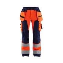 Arbeitsbundhose mit Hoher Sichtbarkeit und Mehreren Taschen Blaklader Lady 715618113389C42