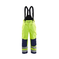 Latzhose Arbeitshose mit hoher Sichtbarkeit mehreren Taschen wasserdicht von Blaklader High Vis 186719773389C50