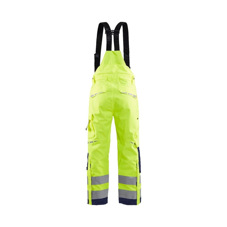 Latzhose Arbeitshose mit hoher Sichtbarkeit mehreren Taschen wasserdicht von Blaklader High Vis 186719773389C50