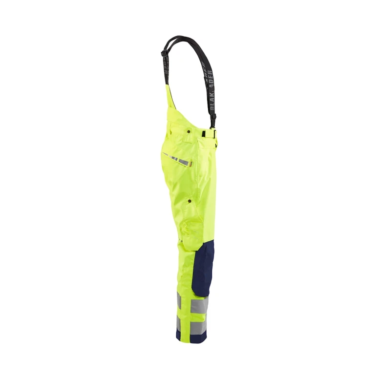 Latzhose Arbeitshose mit hoher Sichtbarkeit mehreren Taschen wasserdicht von Blaklader High Vis 186719773389C50