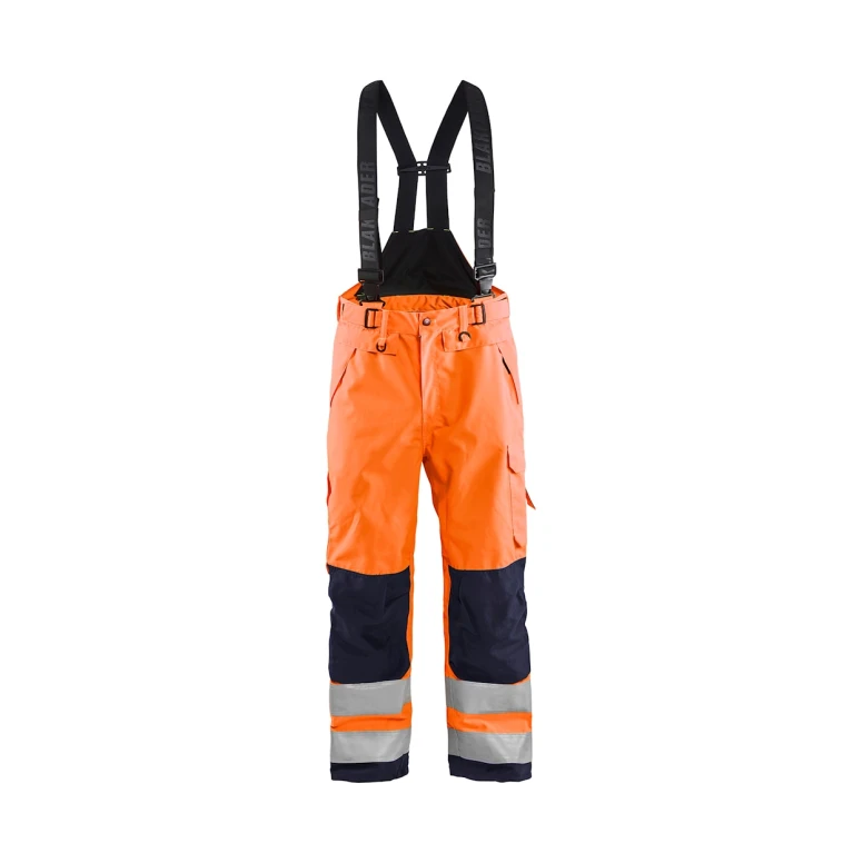 Latzhose Arbeitshose mit hoher Sichtbarkeit mehreren Taschen wasserdicht von Blaklader High Vis 186719773389C50