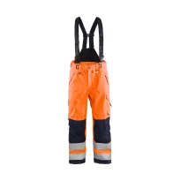 Latzhose Arbeitshose mit hoher Sichtbarkeit mehreren Taschen wasserdicht von Blaklader High Vis 186719773389C50