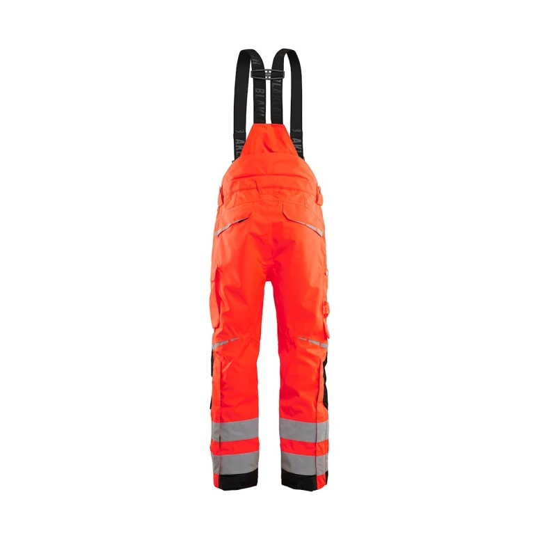 Latzhose Arbeitshose mit hoher Sichtbarkeit mehreren Taschen wasserdicht von Blaklader High Vis 186719775599C50